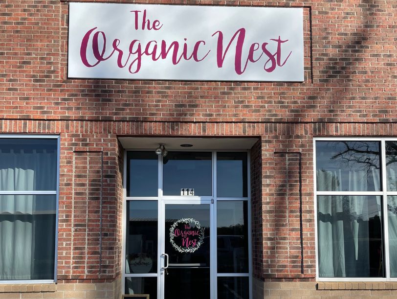 The exterior of The Organic Nest